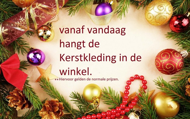 Kerstkleding - Stichting Armslag Stadskanaal