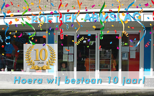 Hoera! Stichting Armslag bestaat 10 jaar! Stichting Armslag Stadskanaal