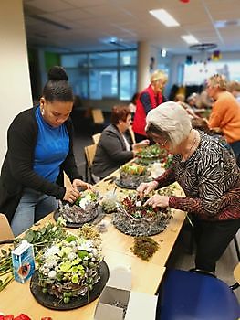 Vrijwilligers creatief Stichting Armslag Stadskanaal