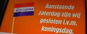 27 april Koningsdag gesloten Stichting Armslag Stadskanaal