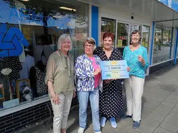 Donatie van Odd Fellows Stichting Armslag Stadskanaal