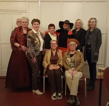 Presentatie bij de vrouwen van NU in Sellingerbeetse Stichting Armslag Stadskanaal